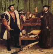 Hans holbein the younger The Ambassadors oil on canvas